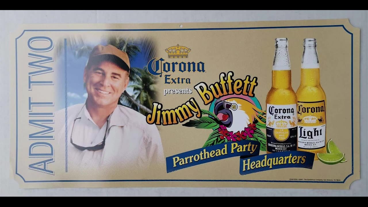 Undated - Jimmy Buffett Corona Beer Radio Commercial