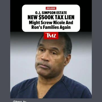 This bad oj simpson is goned but ron family and Nicole family wants the estate that problem 6/25/24