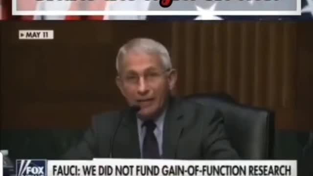 Fauci caught lying to congress