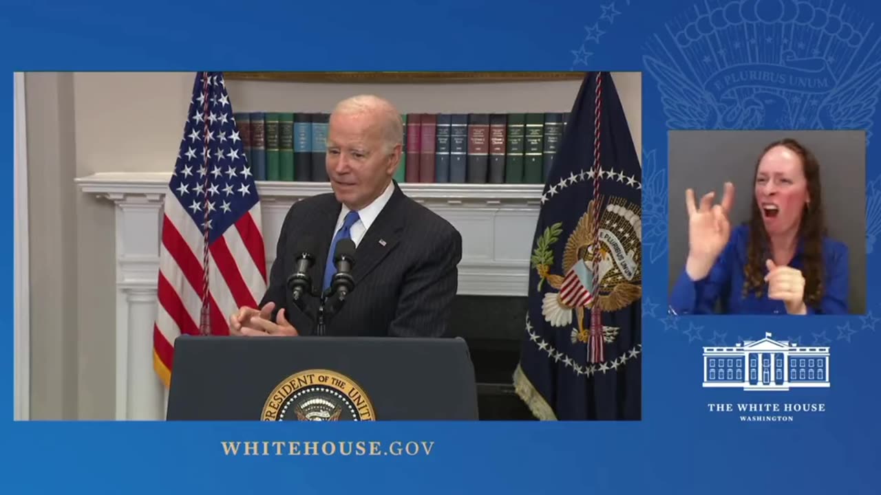 Biden is asked about why Americans aren't happy about the economy: