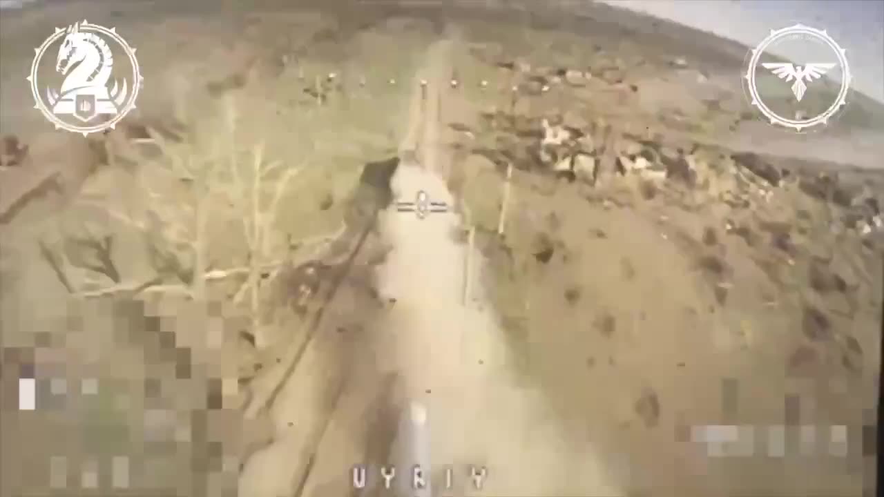 Incredible Drone Strikes on Overloaded Russian Tanks and APCs