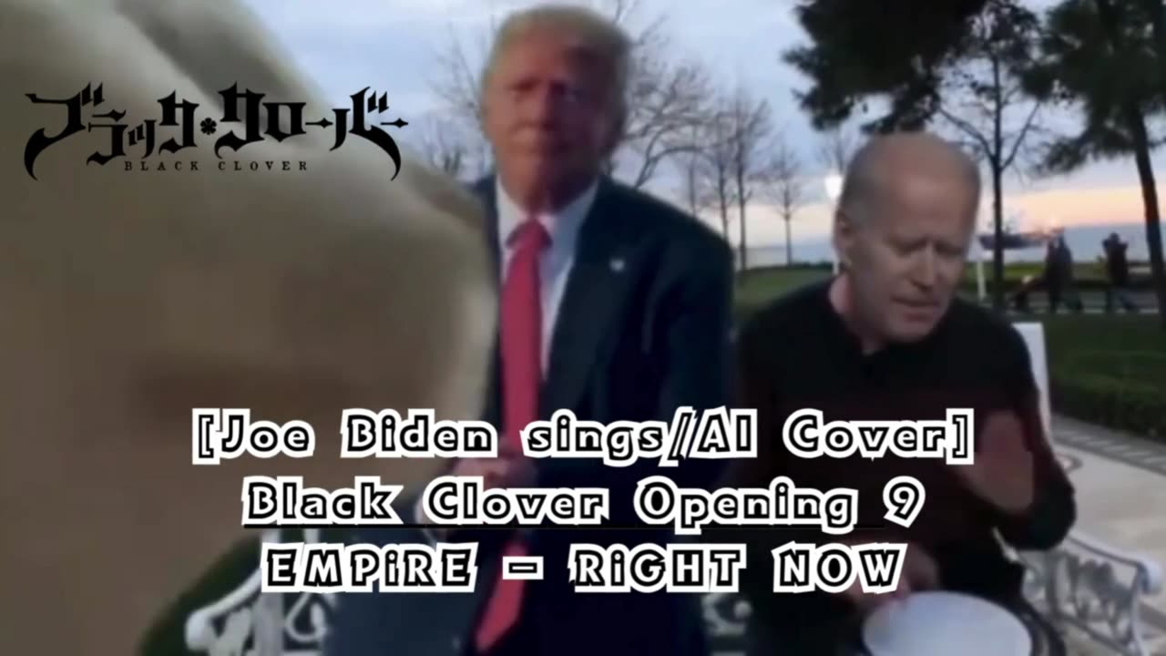 [Joe Biden sings/AI Cover] Black Clover Opening 9 EMPiRE - RiGHT NOW