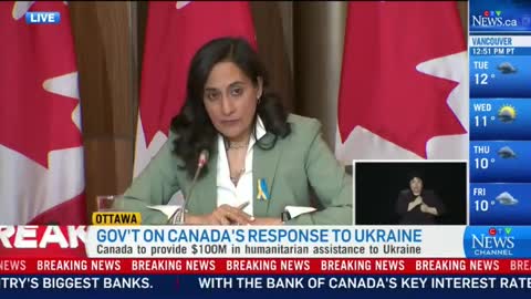 March 1 2022 Canada- Ukraine update