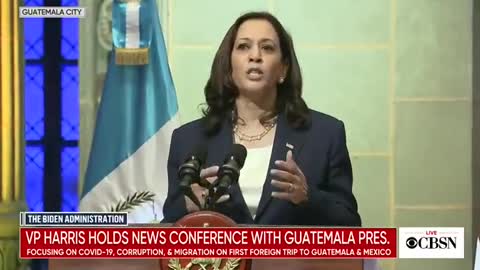 NEW - Kamala Harris to Guatemala migrants: "Do not come