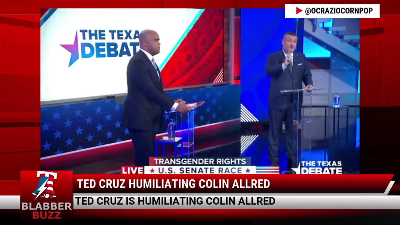 Ted Cruz Humiliating Colin Allred