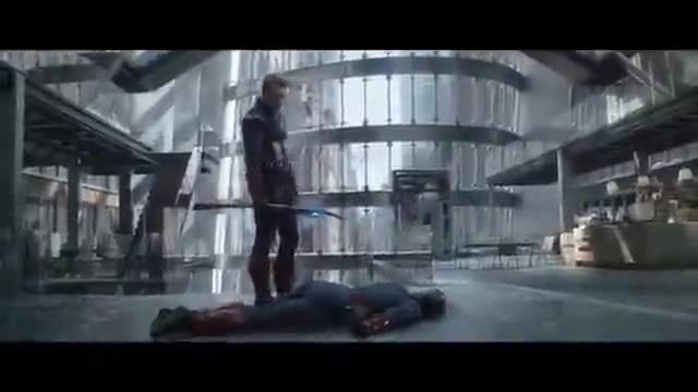 Avengers- Endgame (2019) - 'Cap. 2023 Vs Cap. 2012' - Movie Clip