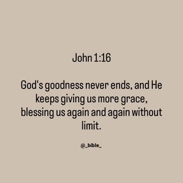 God's goodness