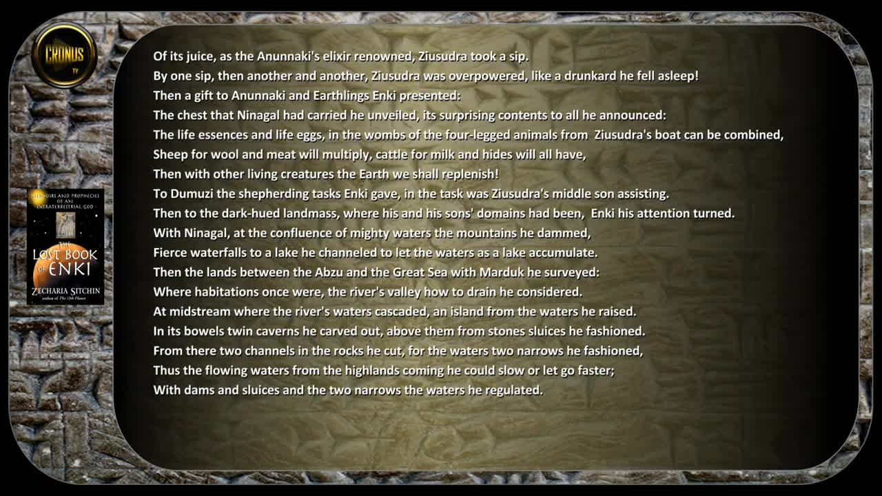 The Lost Book of Enki Tablet 10