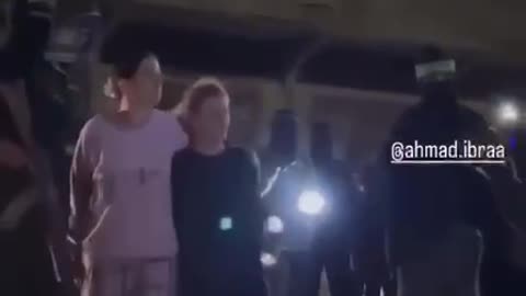 Al-Qassam Brigades hand over the Israeli hostages to the Red Crescent
