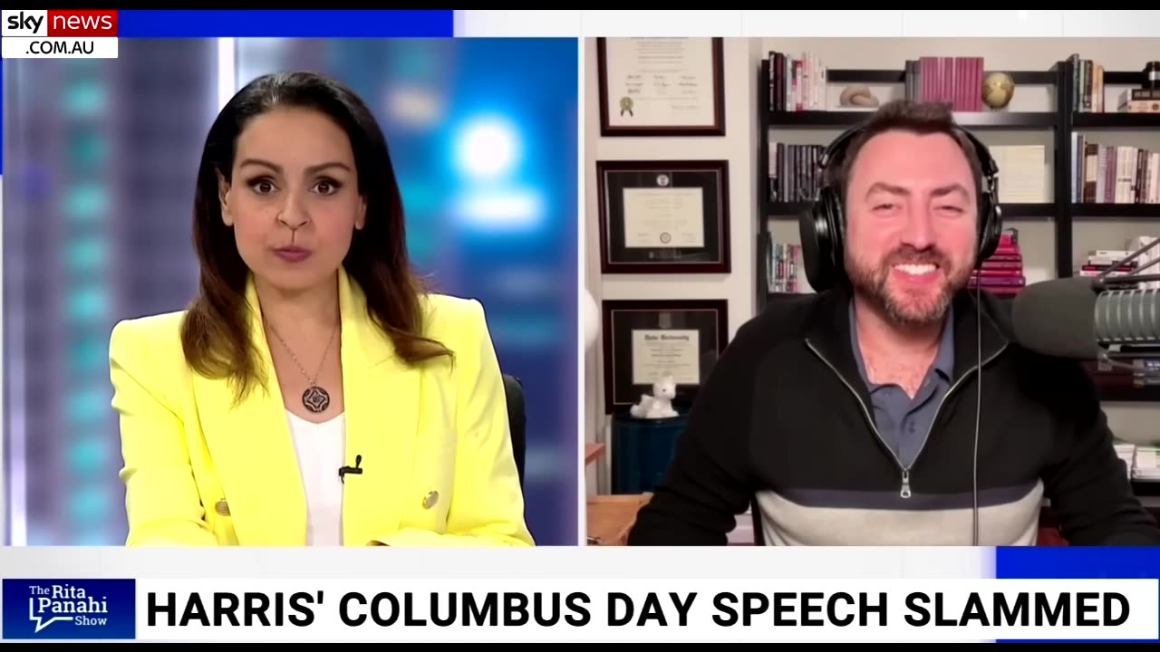 🚨 Kamala Harris Ruins Campaign?! Sky News Unleashes on Columbus Day Gaffe!