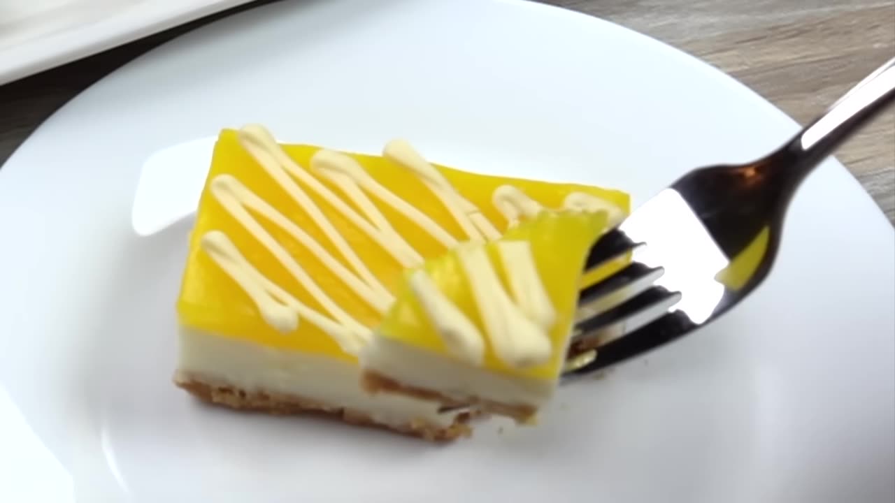 If you have Lemon, Make this Dessert in 10 Minutes! No-Bake, No Gelatin, Easy and Delicious!