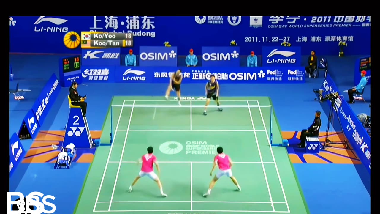 KO / YOO vs KOO / TAN badminton video