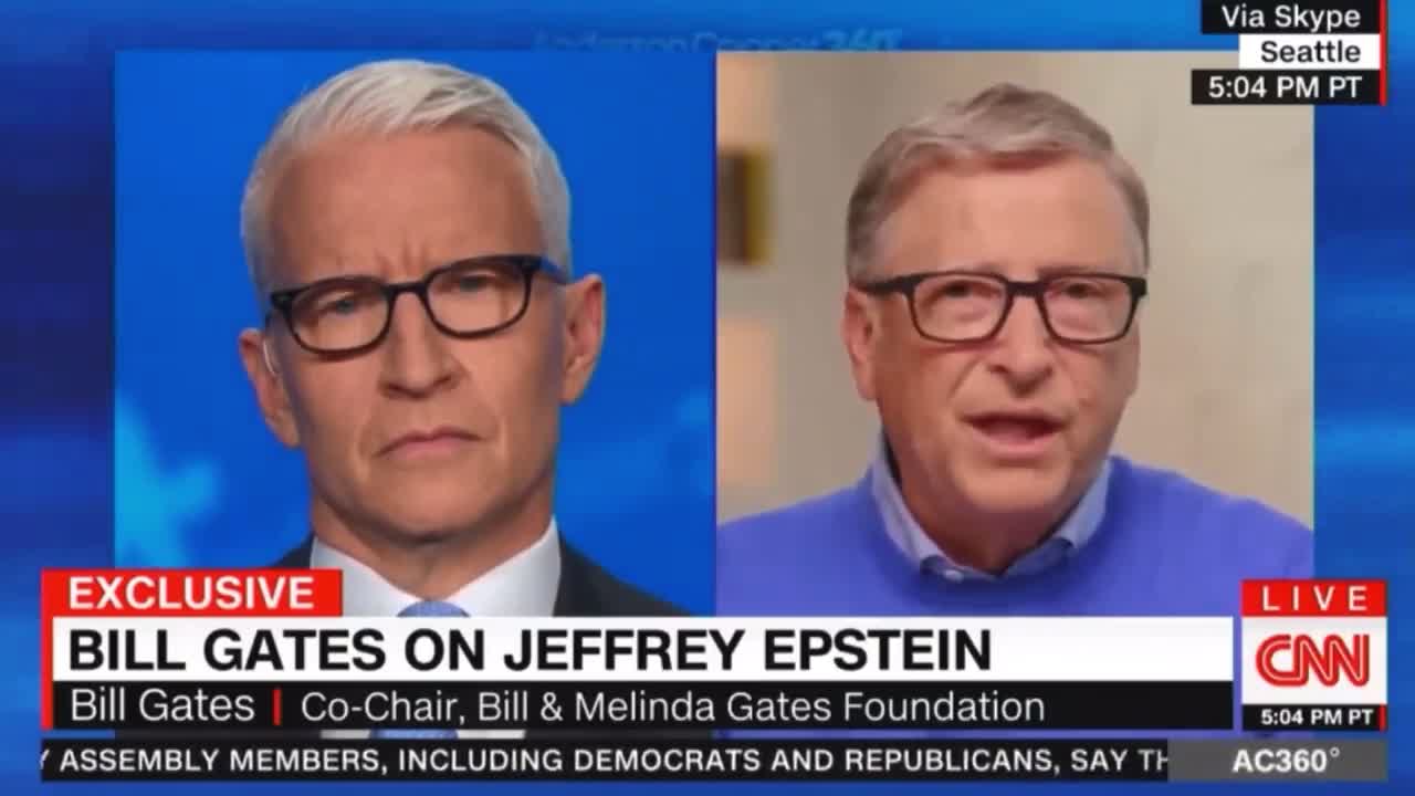 AWAKENED VIDEO ALERT Bill Gates: "It was a huge mistake" to spend time with Jeffrey Epstein.