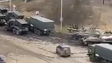 Russian forces are heading towards mainland Ukraine