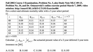 Exam LTAM exercise for November 27, 2021