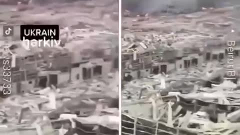 Beirut blast footage used for fake news on Ukraine