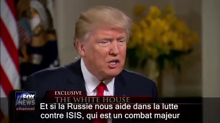 Trump sur Poutine en 2017. En moins d'une minute il avait tout résumé.