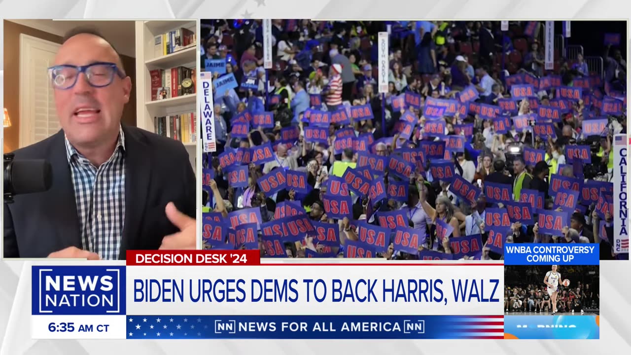 Democrats are more unified behind Harris than Biden: Political commentator | Morning in America