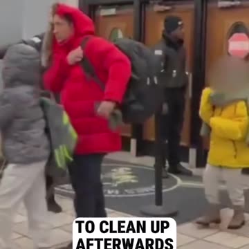 Kids in New York were kicked out of school to make room for illegals to sleep