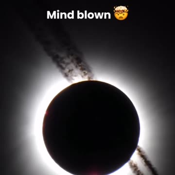 Chemtrails the eclipse