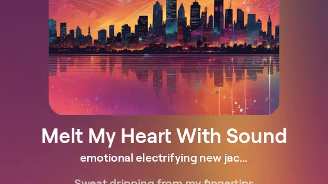 Melt My Heart With Sound V1