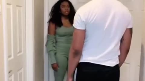 Hiding another guy funny