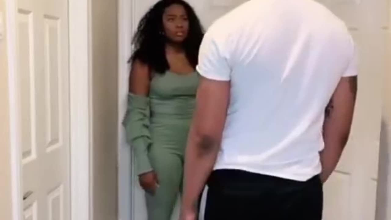Hiding another guy funny