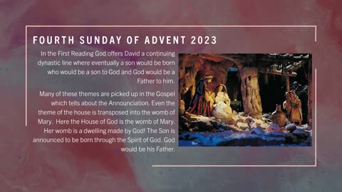 Fourth Sunday of Advent