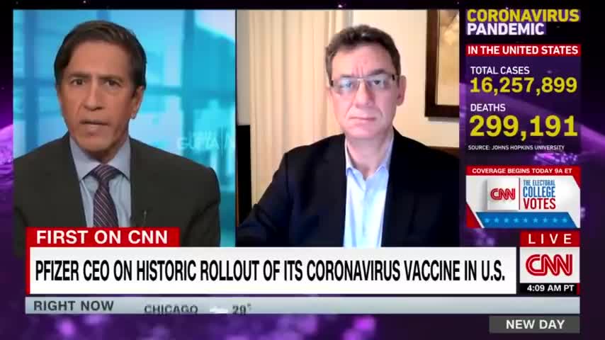 Pfizer CEO explains why he hasn't received a vaccine yet - DO YOU BELIEVE THIS KARAGIOZI !!!