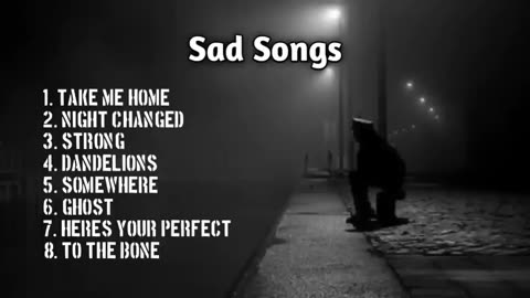 Sad Music playlist (random music artist)