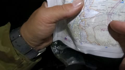 Night hike to Kings Tor . Getting lost and getting my bearings using g the OS maps app