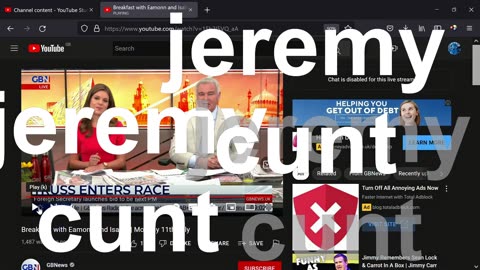 #gbnews, 0902,110722, eamon calls, jeremy hunt, jeremy cunt,_0