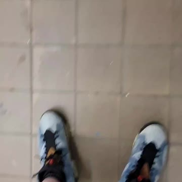 Look at my shoes and look at what are those