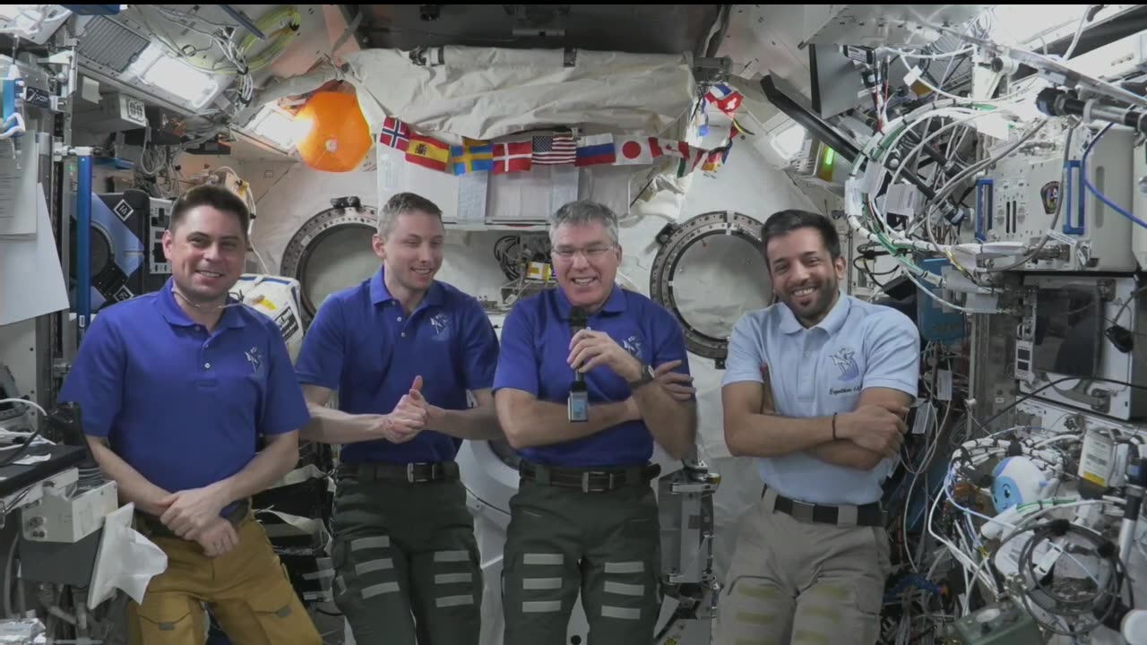 Expedition 69 NASA's SpaceX Crew-6 Talks with Media Before Station Departure - Aug. 23, 2023