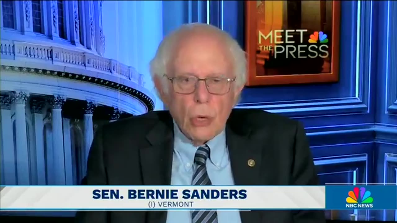 Bernie Sanders-Kamala is doing whatever it takes to win the election