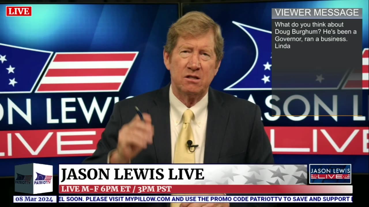 Jason Lewis Live - Friday March 8th, 2024