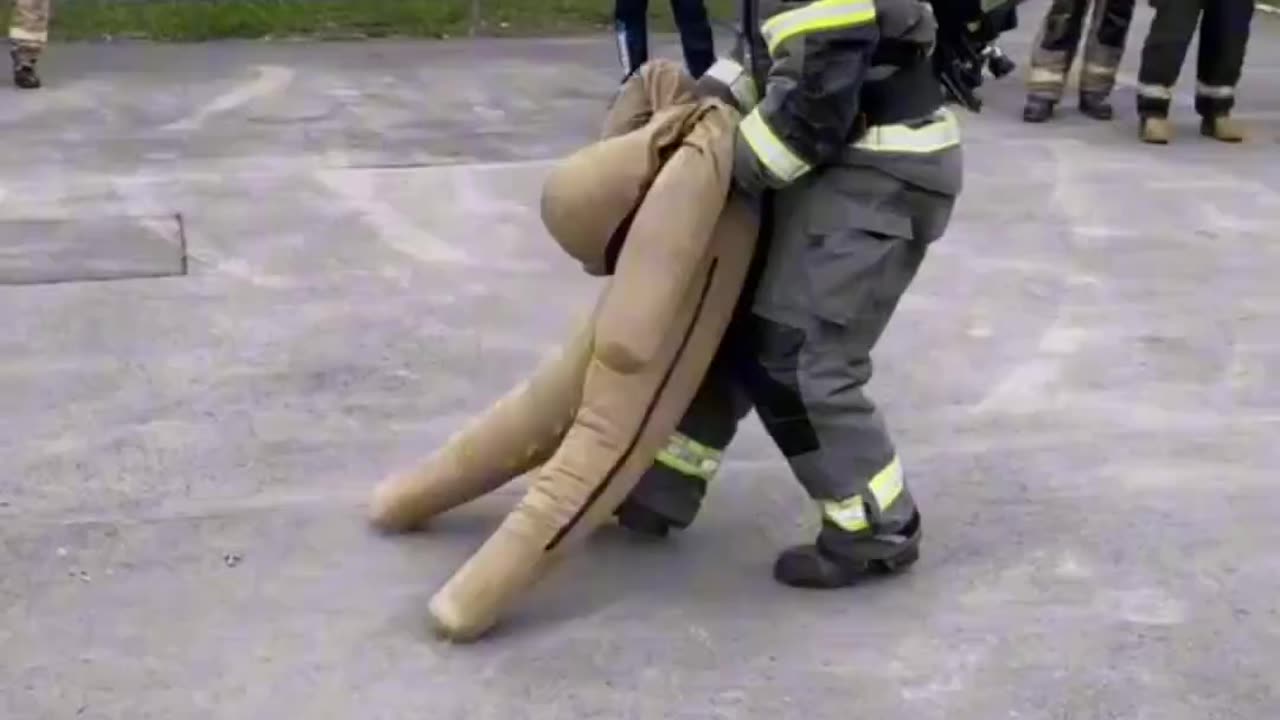 Firefighter training 😱