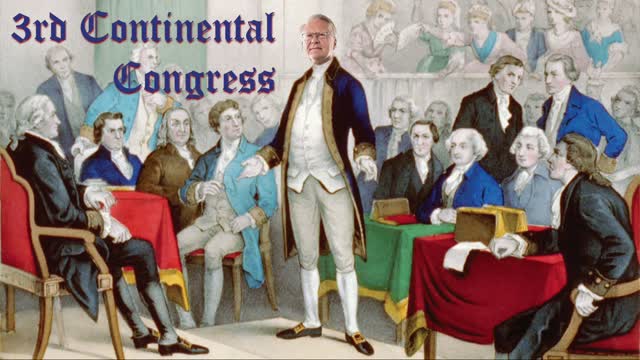 The 3rd Continental Congress Live From Independence Hall in Philadelphia