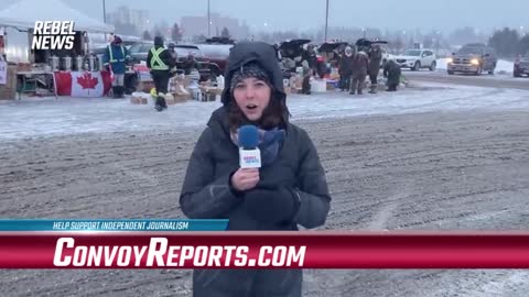 Thousands gather to support Freedom Convoy
