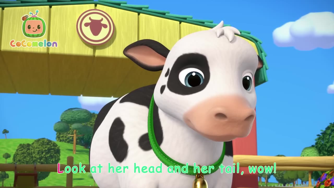 Lola the Cow Song! (La Vaca Lola) - Animals for Nina! _ CoComelon Nursery Rhymes & Kids Songs