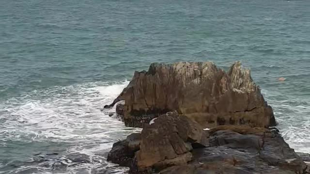 The sea wave of Busan, South Korea