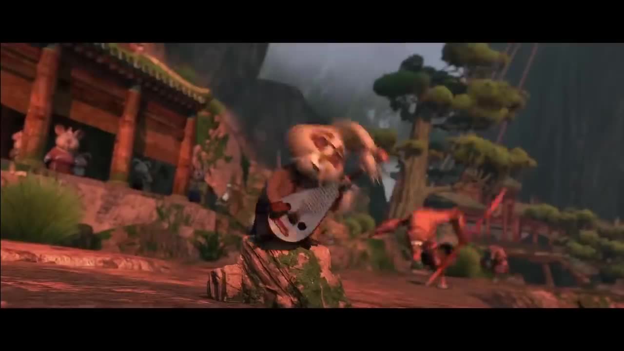 KUNG FU PANDA 2 Clips + Trailer - Part One (2011) Jack Black-7