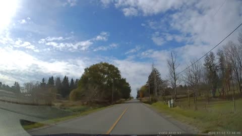 [4K] Bond Head, Ontario! #3 Nice day driving, ON. CA.