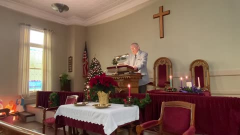 Pastor Jay D. Hobson, Sunday Sermon, Cushman Union Church 12/10/2023