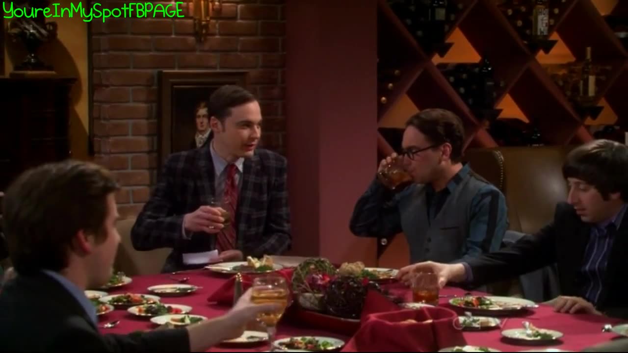 Sheldon's Bachelor Party Speech - The Big Bang Theory