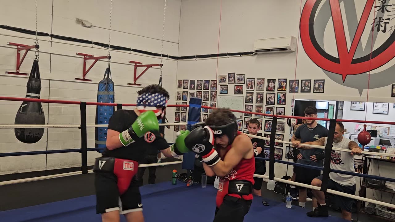 Joey sparring Danny 8/27/24