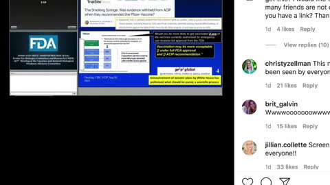 FDA Commenting Period with Doctors Questioning Vaccine Deaths?