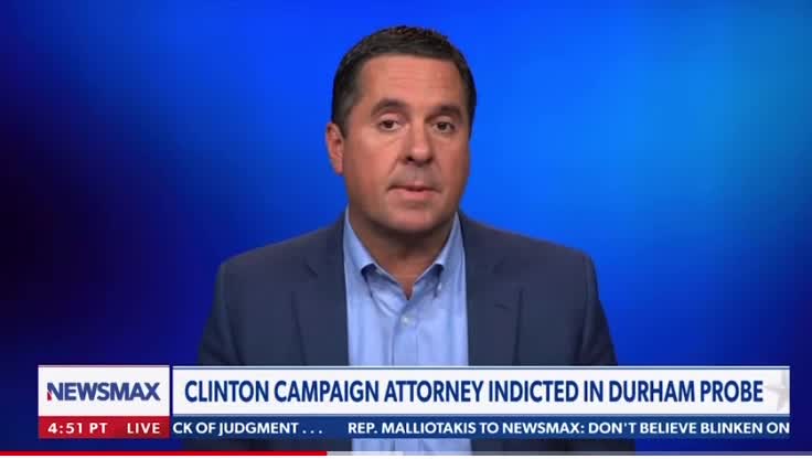 Devin Nunes on the newly released indictment in the Durham probe