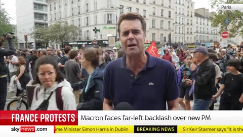 Thousands protest over Michele Barnier appointment as prime minister in France