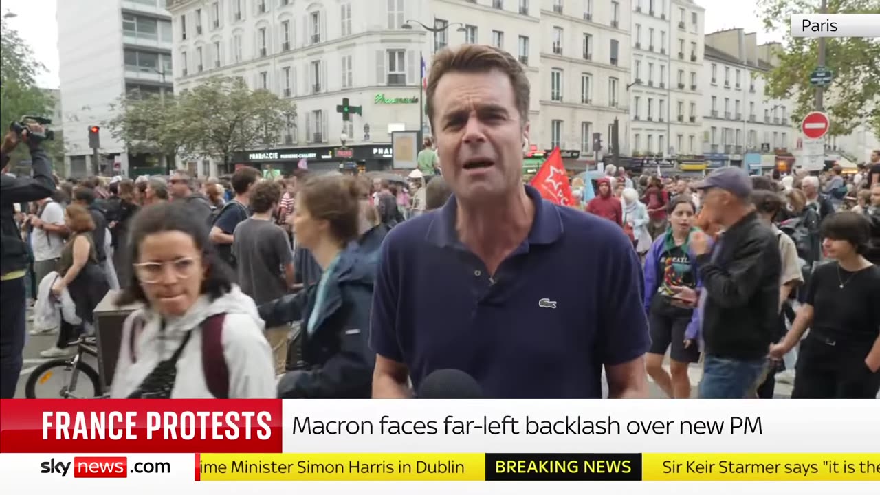 Thousands protest over Michele Barnier appointment as prime minister in France